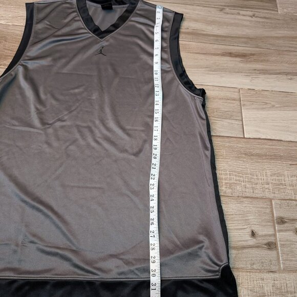2005 Vintage Air Jordan 20th Anniversary Mens Basketball Jersey Size Large Gray - Picture 7 of 9